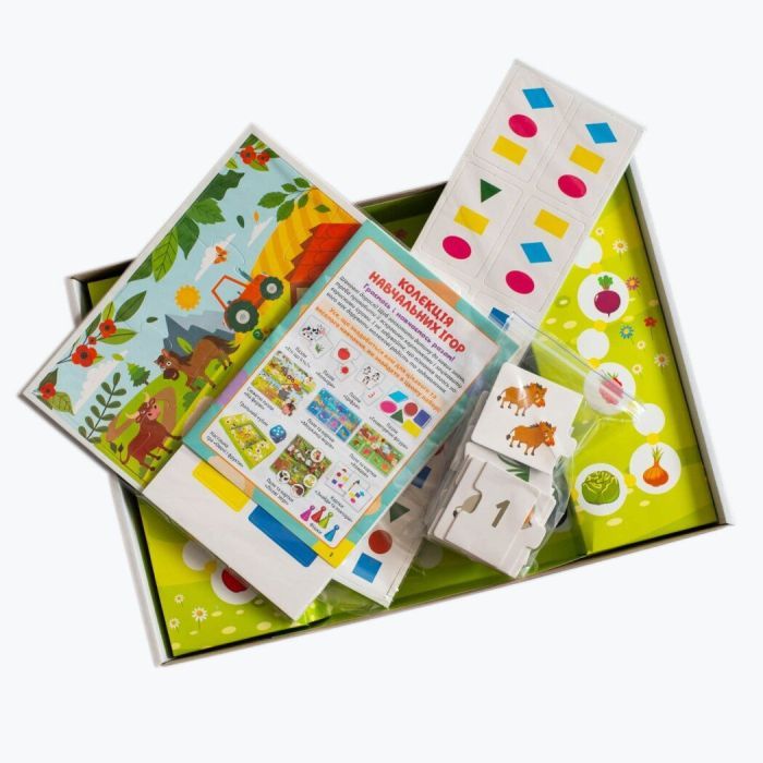 Настольная игра Ранок 10 ИГР. Коллекция обучающих игр (4823076278922) изображение 7