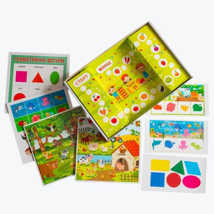 Настольная игра Ранок 10 ИГР. Коллекция обучающих игр (4823076278922) изображение 8