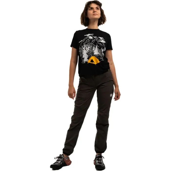 Футболка Turbat Lisovyk Wmn black - XS - чорний (012.004.5734) зображення 2