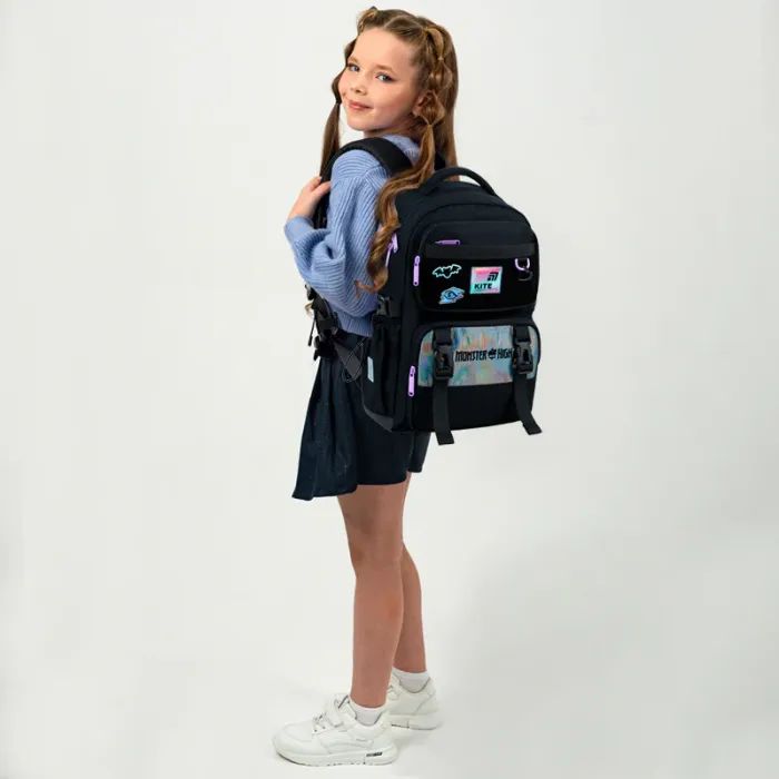Рюкзак школьный Kite Education 1022 Monster High (MH26-1022M) изображение 13