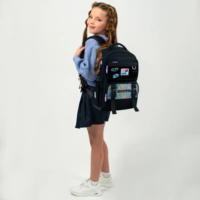 Рюкзак шкільний Kite Education 1022 Monster High (MH26-1022M) зображення 13