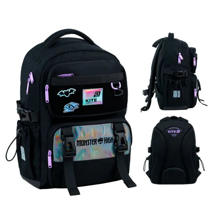 Рюкзак школьный Kite Education 1022 Monster High (MH26-1022M)