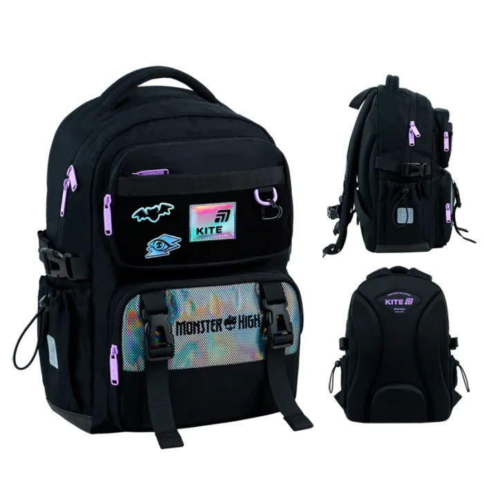 Рюкзак шкільний Kite Education 1022 Monster High (MH26-1022M)