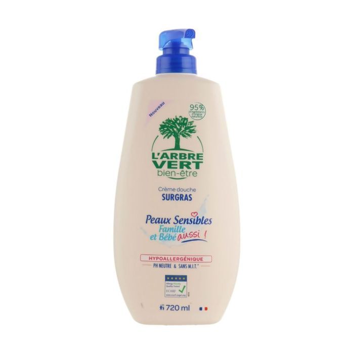 Гель для душа L'Arbre Vert Family & Baby Sensitive Shower Gel 720 мл (3450601100543)