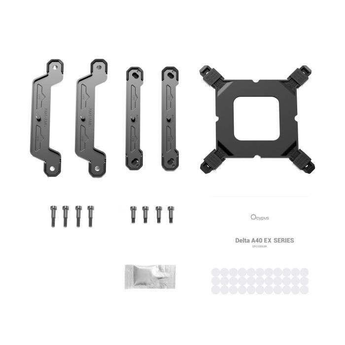 Кулер для процессора OCYPUS DELTA-A40-BK1NAWN00E-GL изображение 9