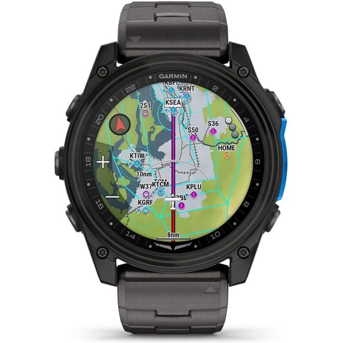 Смарт-часы Garmin D2 Mach 2, 51mm, Saph, CrbnGry Ti/Blk w/TiBd,GPS (010-02905-31) изображение 12