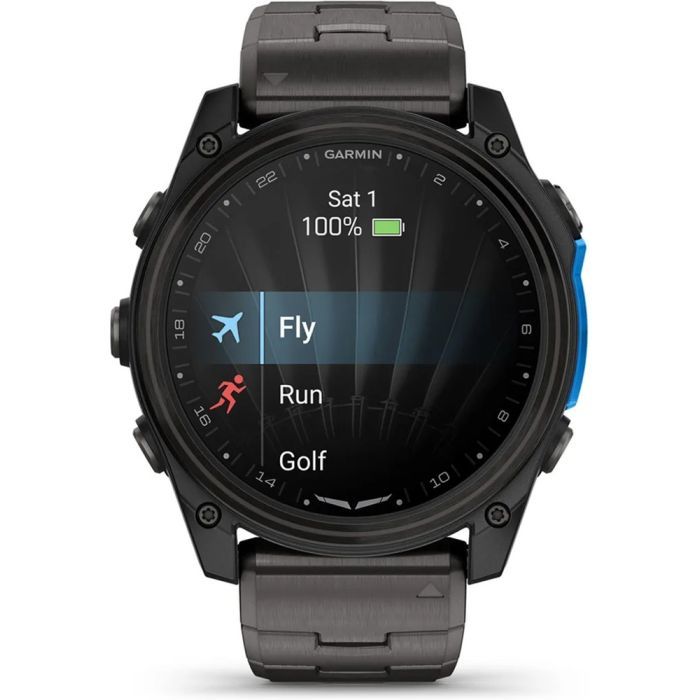 Смарт-часы Garmin D2 Mach 2, 51mm, Saph, CrbnGry Ti/Blk w/TiBd,GPS (010-02905-31) изображение 9