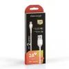 Дата кабель USB 2.0 AM to Lightning 2.0m 2A white Grand-X (PL-02W) изображение 2