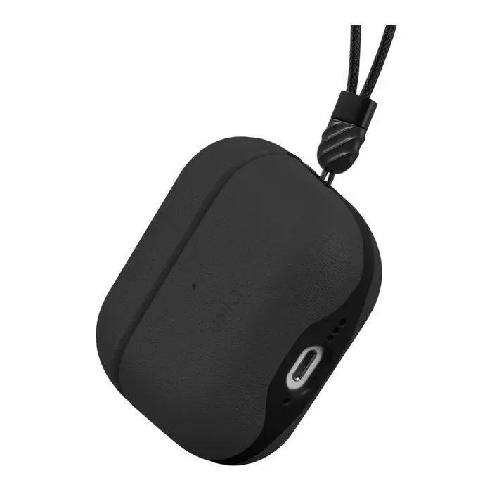 Чехол для наушников Uniq Lyden DS AirPods 4 Dallas Black (8886463691328) изображение 4