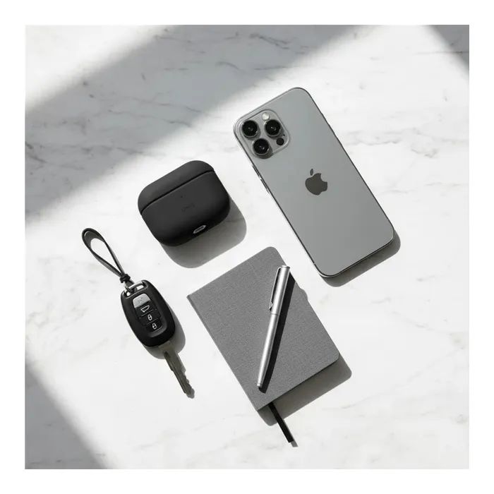 Чехол для наушников Uniq Lyden DS AirPods 4 Dallas Black (8886463691328) изображение 7