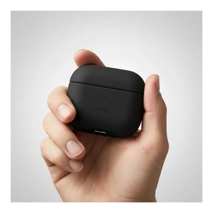 Чехол для наушников Uniq Lyden DS AirPods 4 Dallas Black (8886463691328) изображение 8