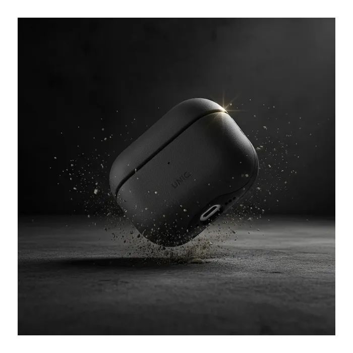 Чехол для наушников Uniq Lyden DS AirPods 4 Dallas Black (8886463691328) изображение 9
