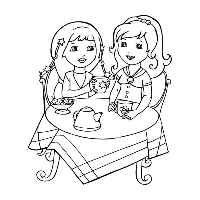 Книга Дівчатка та квіти. Велика книга розмальовок Ранок (2812810004219) зображення 4