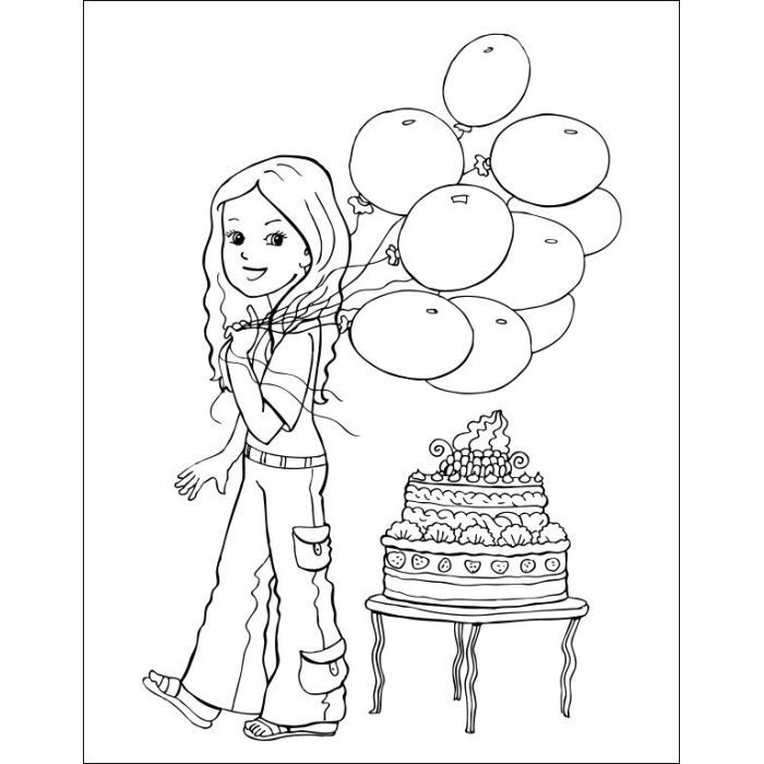 Книга Дівчатка та квіти. Велика книга розмальовок Ранок (2812810004219) зображення 5