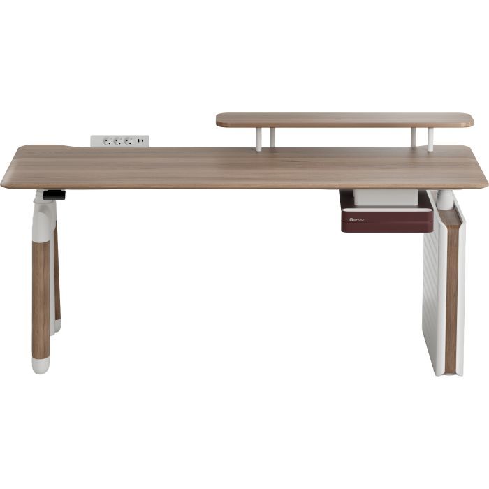 Компьютерный стол Sihoo с электрорегулировкой высоты D07 1.6m Maple/White (D07B-102/D07J-102-AB) изображение 2