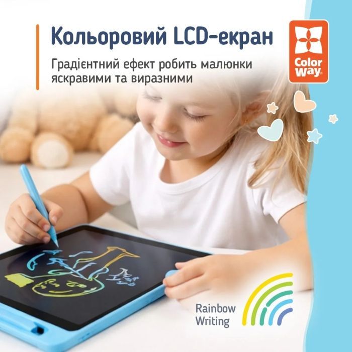 Планшет для рисования ColorWay LCD Writing Tablet 10 (CW-WT10C) изображение 6