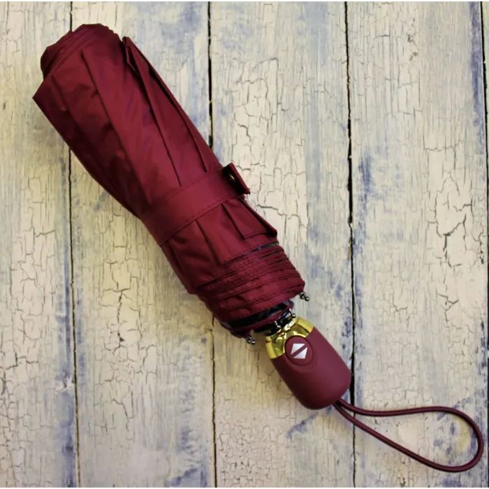 Зонт Krago повний автомат бордовий (umb-3-002) изображение 5