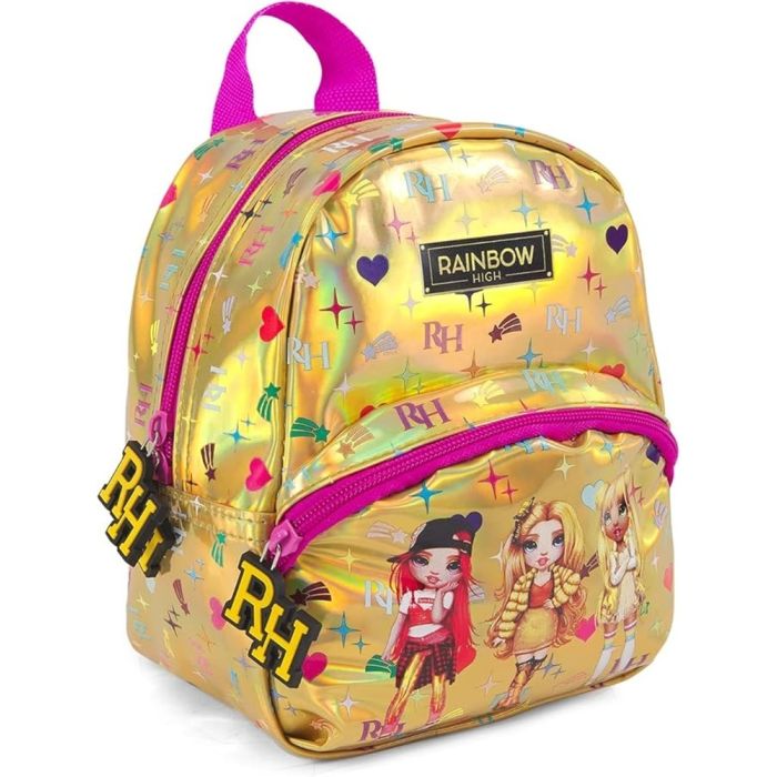 Рюкзак детский Perletti Rainbow High, к-р золотистий (P13283)