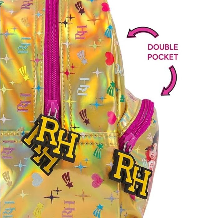 Рюкзак детский Perletti Rainbow High, к-р золотистий (P13283) изображение 3