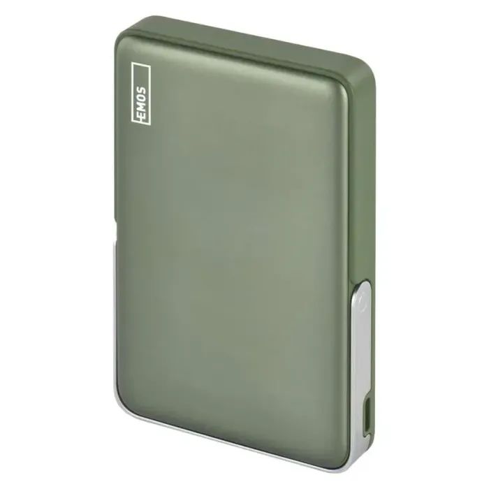 Батарея универсальная EMOS 10000mAh, MagSafe, 20W, green (B0552AG) изображение 2