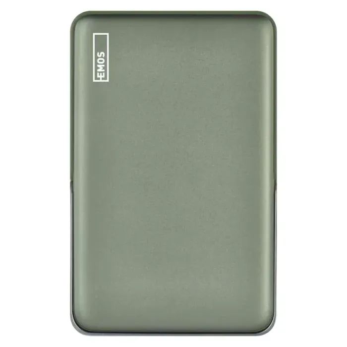 Батарея универсальная EMOS 10000mAh, MagSafe, 20W, green (B0552AG) изображение 3