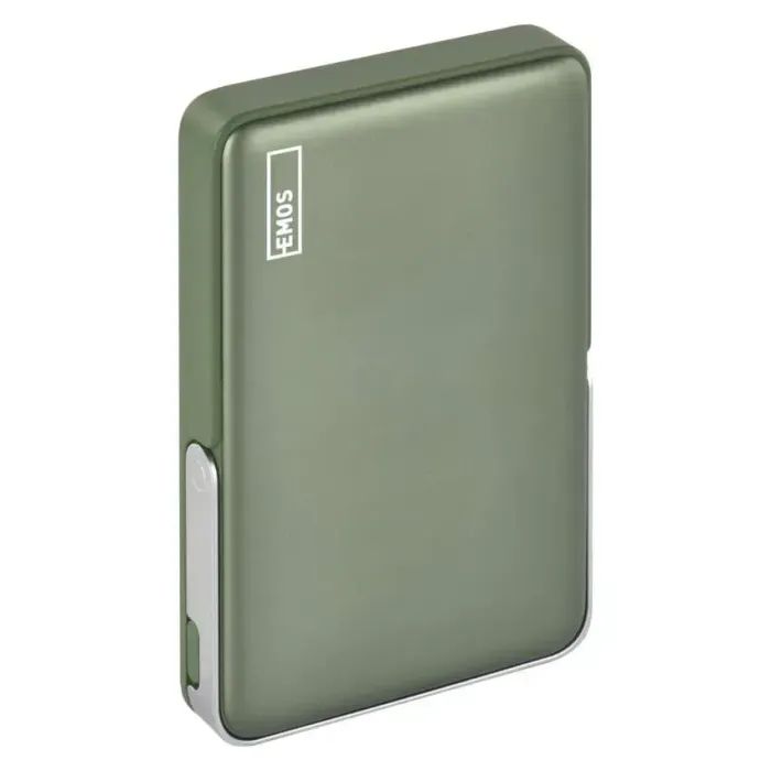 Батарея универсальная EMOS 10000mAh, MagSafe, 20W, green (B0552AG) изображение 6