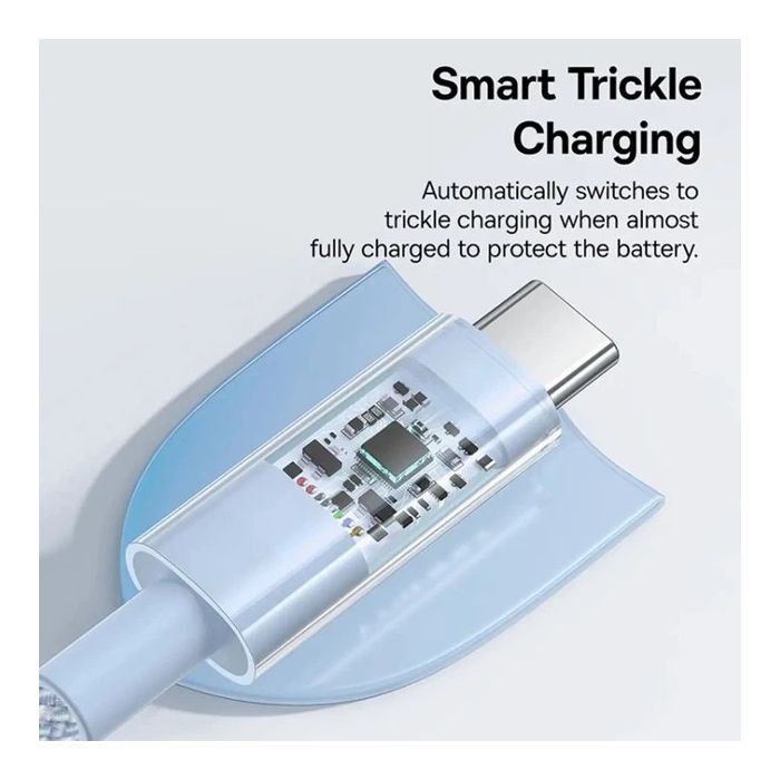 Дата кабель USB-C to USB-C 1.0m 100W black Baseus (1167202) изображение 3