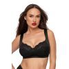 Бюстгальтер Kalyna Без косточек Бралет Solomia 5192 Черный 95D (4820285365511)