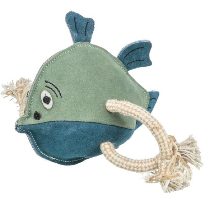 Игрушка для собак Trixie Рыба на веревке 28 см (4011905651583) изображение 2