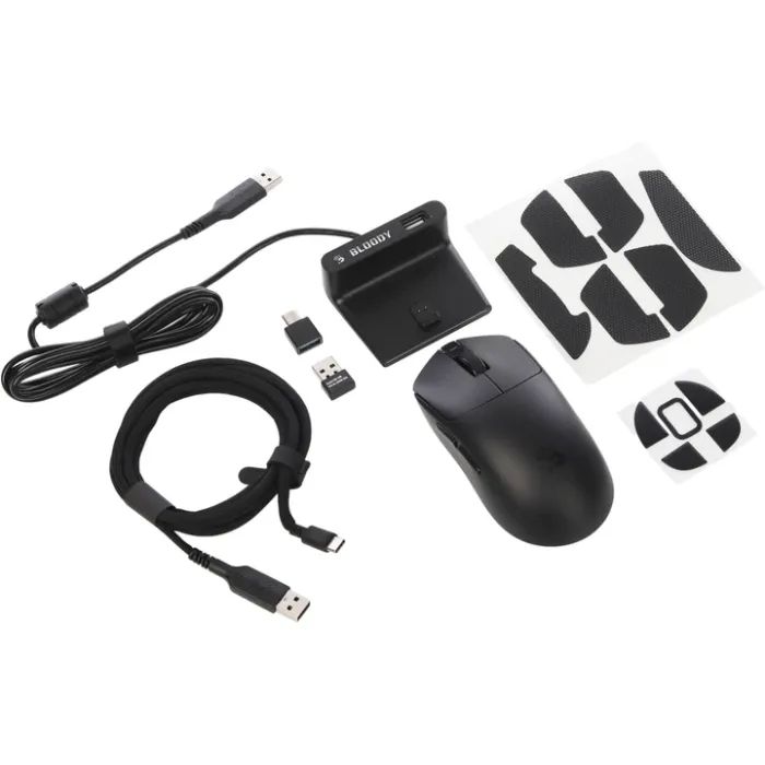 Мышка A4Tech Bloody R77 Ultra Wireless Dock Black (4711421003575) изображение 8