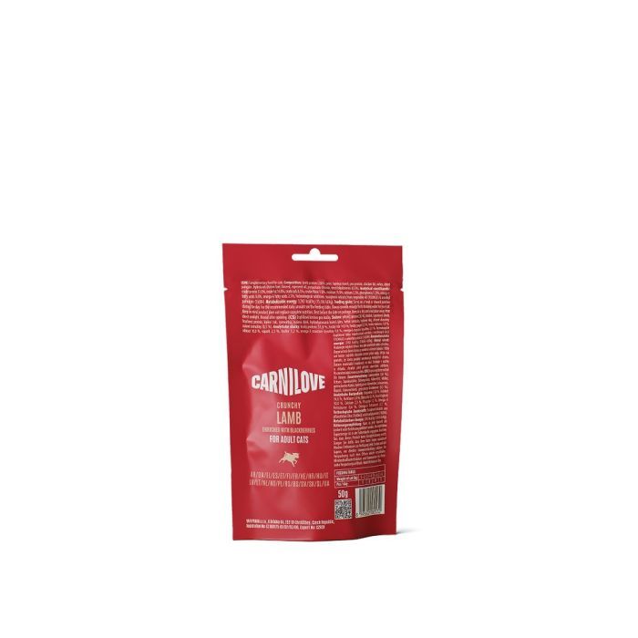 Лакомство для котов Carnilove Crunchy Snack Lamb with Blackberries 50 г (8595602582532) изображение 2
