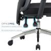 Офісне крісло OfficePro Aero OC490B Black (OC490B) зображення 12