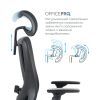 Офісне крісло OfficePro Aero OC490B Black (OC490B) зображення 14