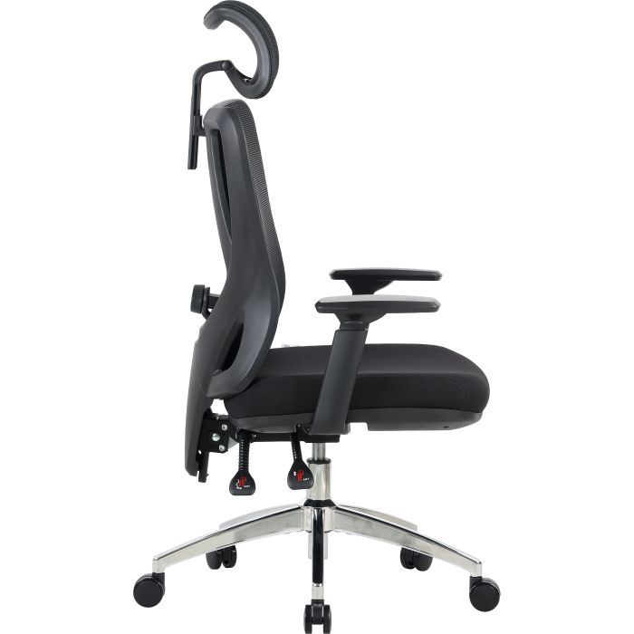 Офісне крісло OfficePro Aero OC490B Black (OC490B) зображення 4