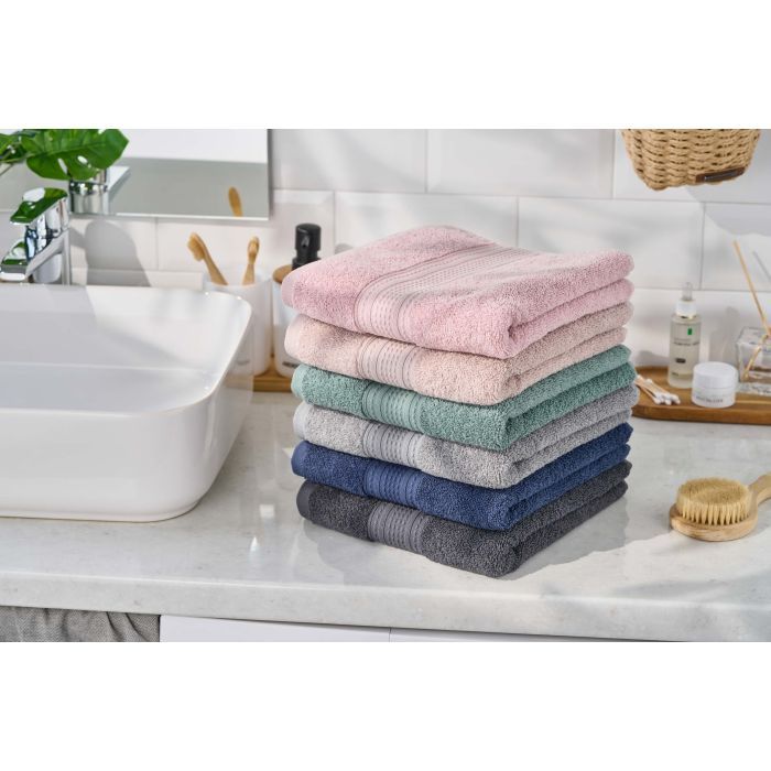 Полотенце Ardesto махровое SuperSoft 100% хлопок 50 х 90 см, розовый (ART2250SCP) изображение 8