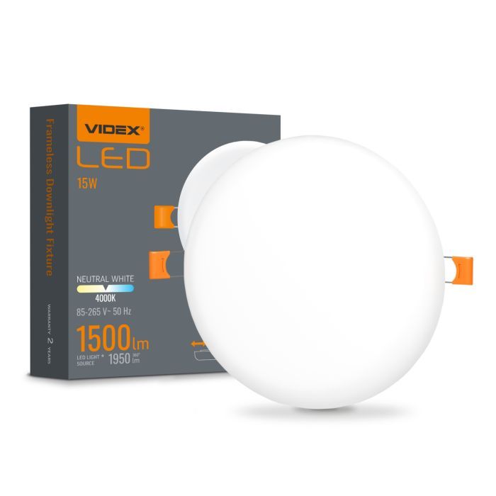 Світильник Videx VLE-DLFR-154 15W 4000K (VLE-DLFR-154)