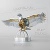 Конструктор Metal Time Коллекционная модель Unity Wings Eagle Golden Armor (MT101GA/READY) изображение 10