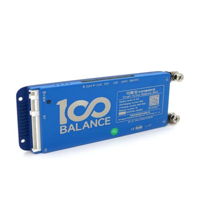 BMS контроллер DaLy LiFePO4 8-24S 60A с Bluetooth CAN активный балансир (DaLy 8-24S/60А)