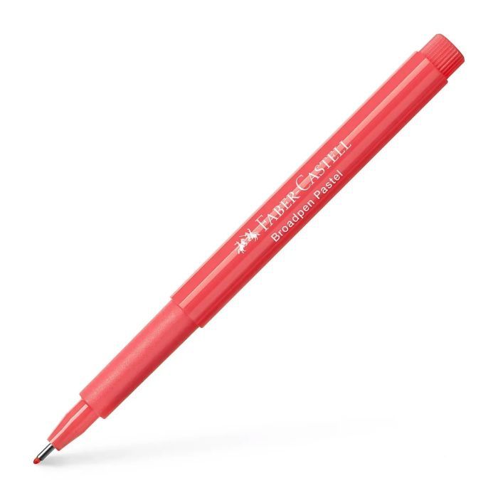 Лайнер Faber-Castell BROADPEN 1554 Pastel Purplepink, колір пурпурний, 0,8 мм (30748)