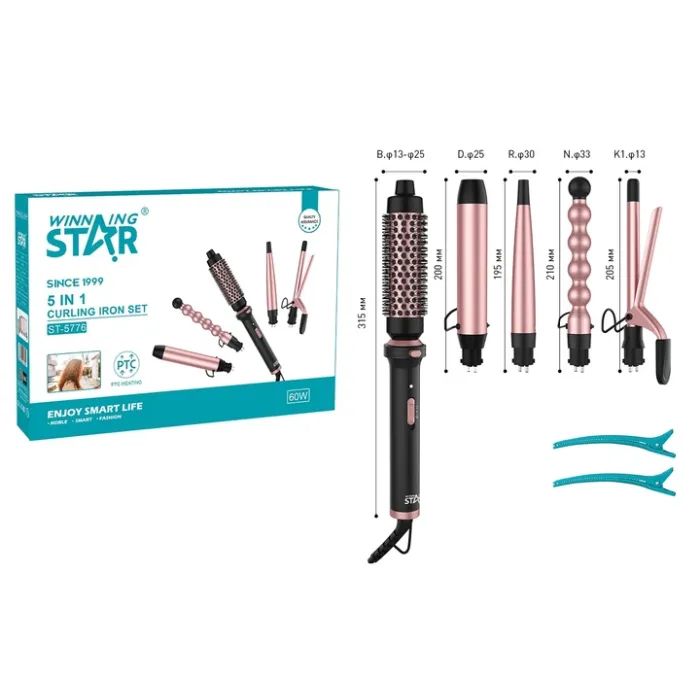Стайлер WINNINGSTAR ST-5776 Black изображение 2
