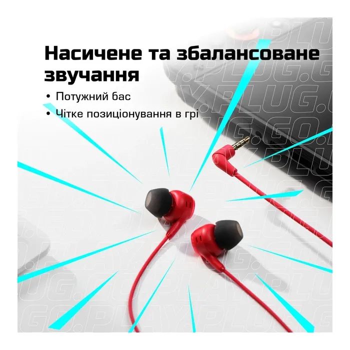 Навушники HyperX Cloud Earbuds III Wired Red (BN7S0AA) зображення 3