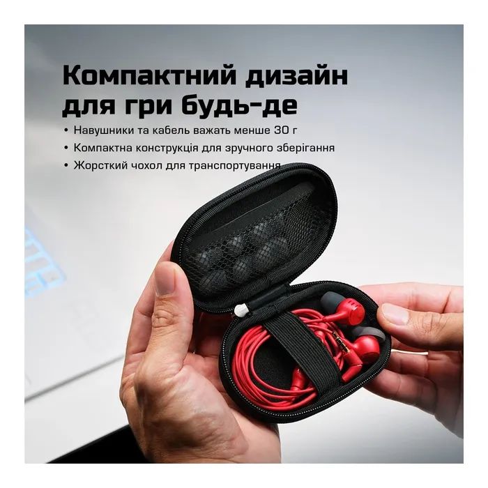 Навушники HyperX Cloud Earbuds III Wired Red (BN7S0AA) зображення 6