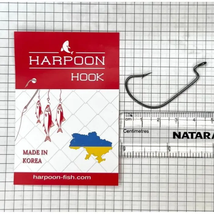 Крючок Harpoon OFFSET No.4/0 5шт (7407000008259)