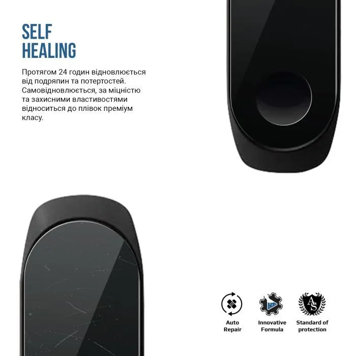 Пленка защитная Armorstandart Matte hydrogel Xiaomi Mi Band 2 6 pcs (ARM92112) изображение 3
