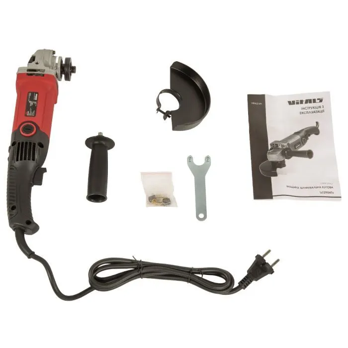 Шліфувальна машина Vitals Ls 1295HTv, 950W, 125мм, 0–10000об/хв, 2.0кг (230483) зображення 2