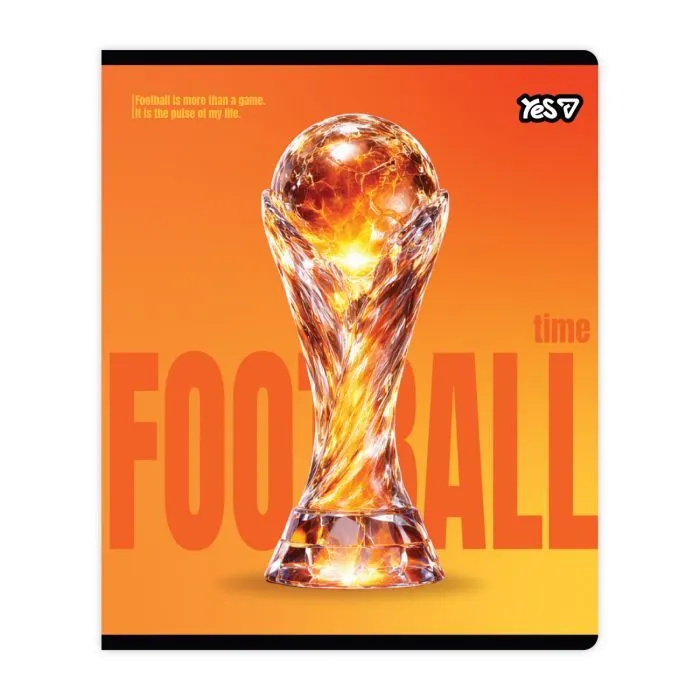 Зошит Yes Football А5 18 аркушів клітинка (768581) зображення 2