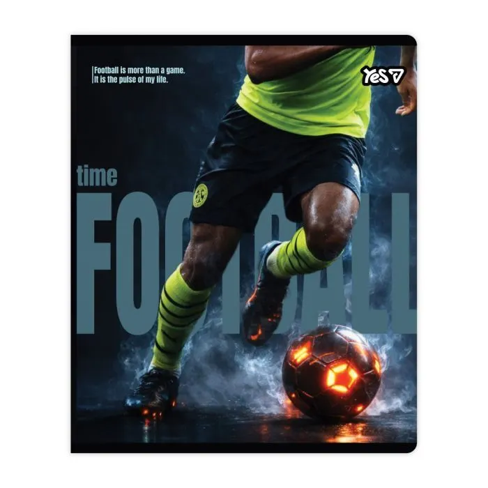 Зошит Yes Football А5 18 аркушів клітинка (768581) зображення 3