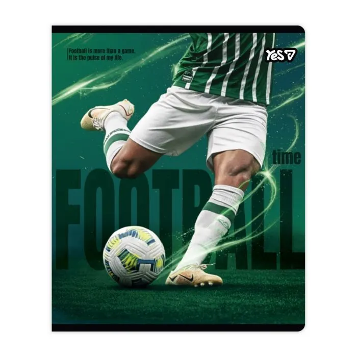 Зошит Yes Football А5 18 аркушів клітинка (768581) зображення 4