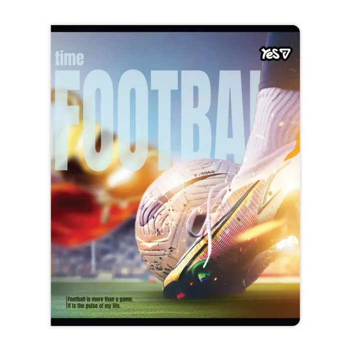 Зошит Yes Football А5 18 аркушів клітинка (768581) зображення 5