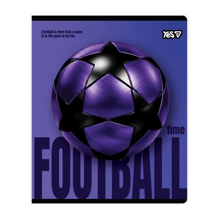 Зошит Yes Football А5 18 аркушів клітинка (768581) зображення 6
